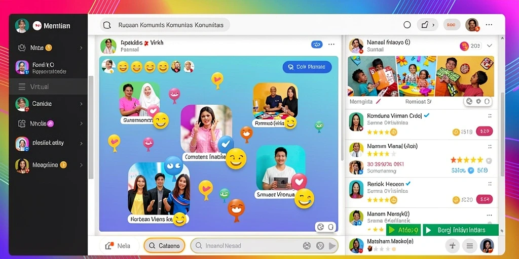 Tampilan antarmuka yang ramah pengguna.