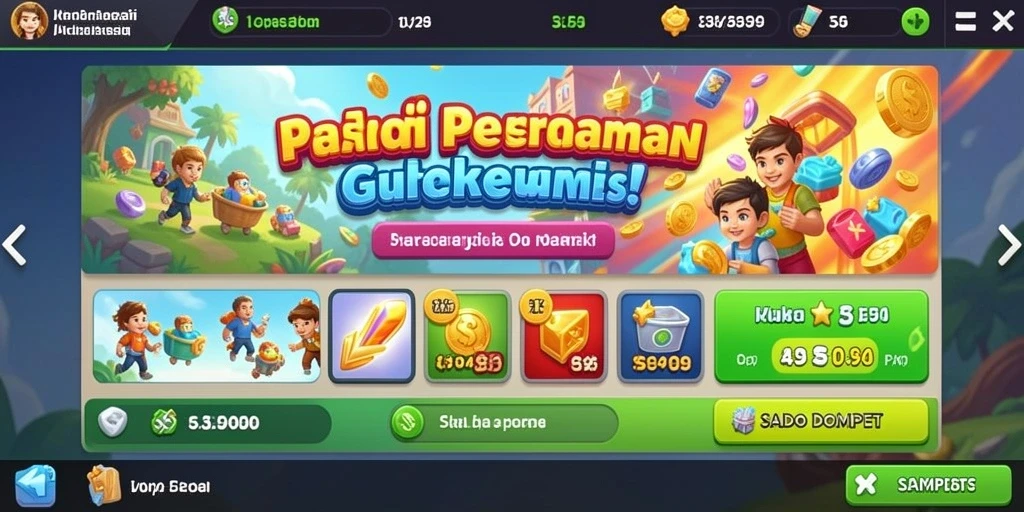 Tampilan antarmuka yang menarik dan mudah digunakan.