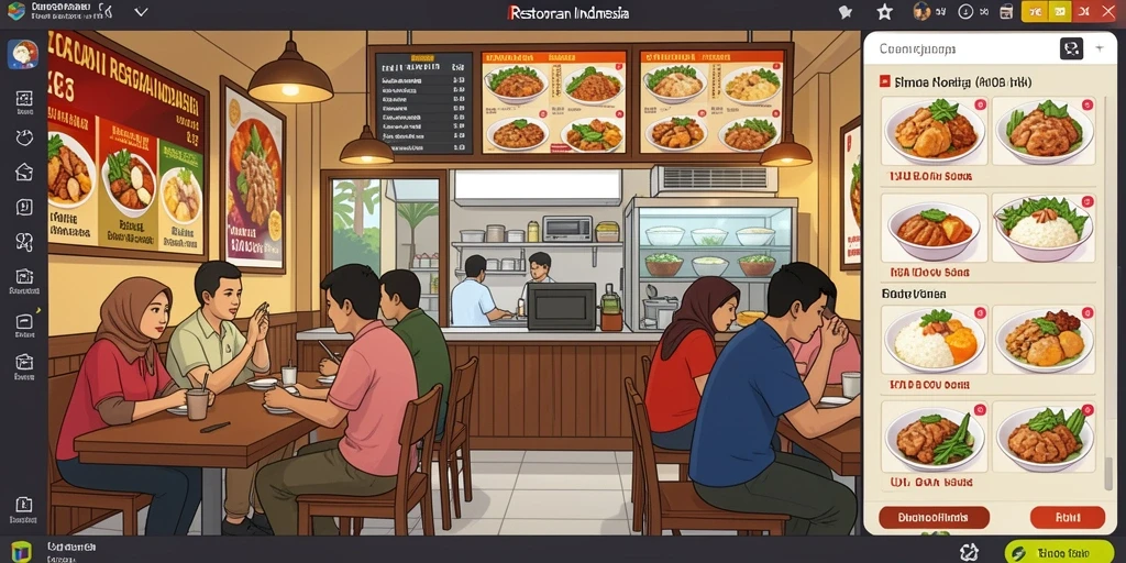 Tampilan antarmuka yang intuitif dan mudah digunakan.