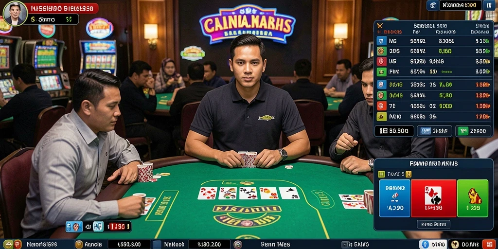 Tampilan awal game HARAPAN777 yang menarik.
