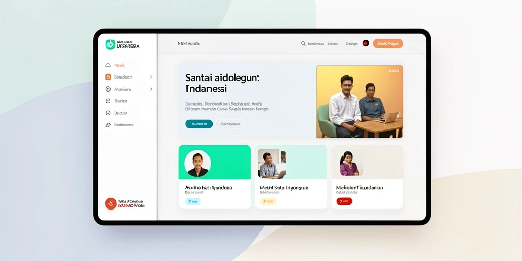 Tampilan awal yang memukau dan penuh warna.