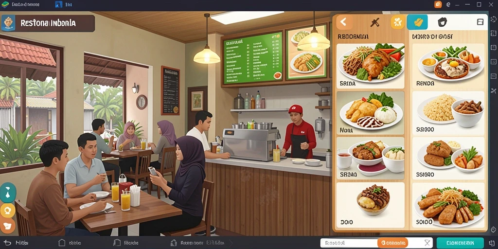 Tampilan antarmuka yang menarik dan user-friendly.
