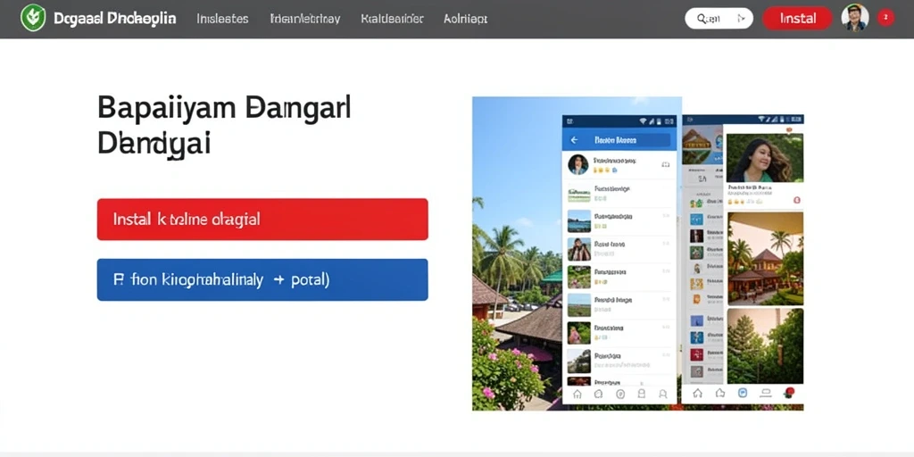 Tampilan antarmuka aplikasi yang menarik dan intuitif.