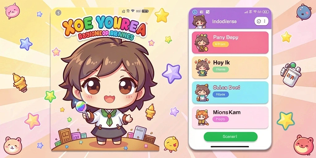 Tangkapan layar menampilkan aksi seru dalam game.
