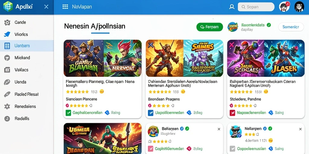 Tampilan antarmuka yang intuitif dan mudah digunakan.