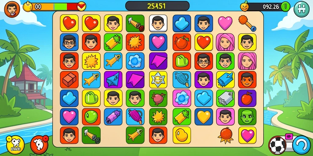Tampilan awal game SVIP3 yang menarik.