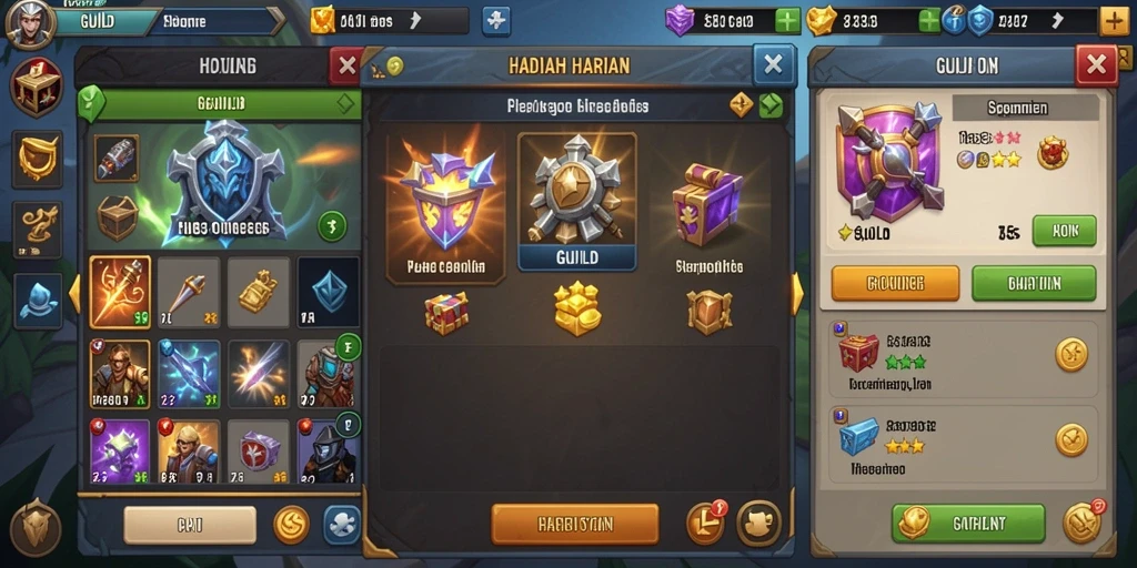 Screenshot pertama menunjukkan pemandangan menawan dalam petualangan.